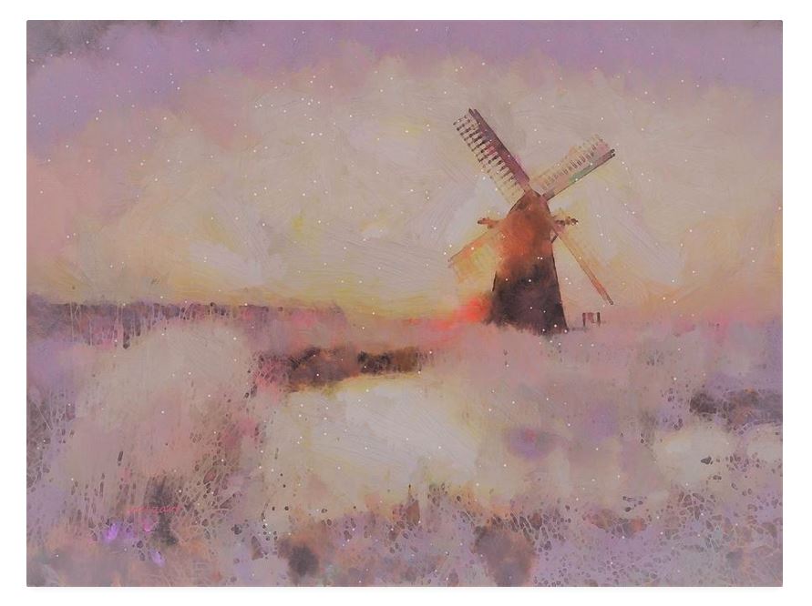 Frosty Windmill